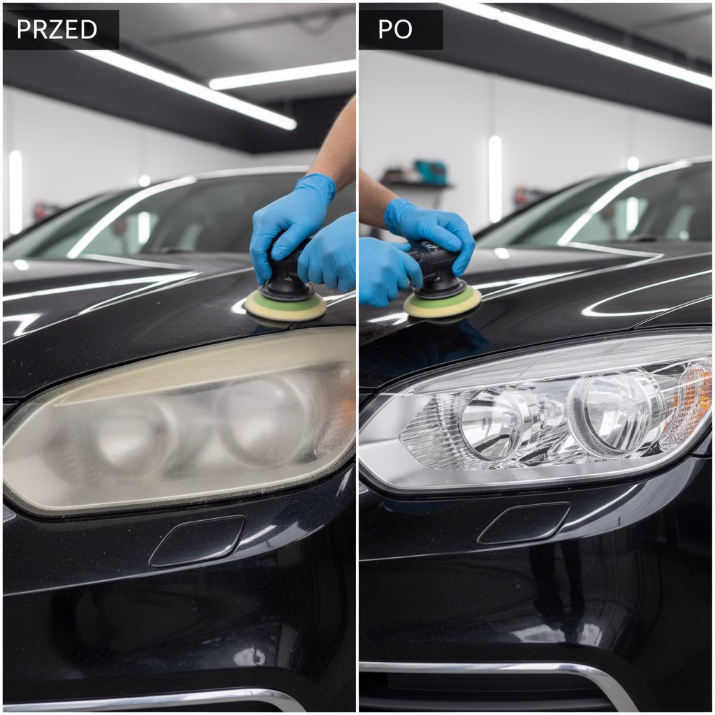 Polerowanie lamp samochodowych Łódź